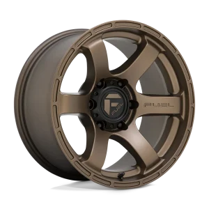 Fuel – D768 RUSH – Bronze – 17″x9″ 1mm – All weather Wheels – D76817908450E